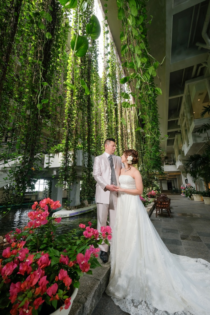 お客様の撮影レポート【ムーンビーチ&チャペル プレミアムフォトプラン】結婚記念
