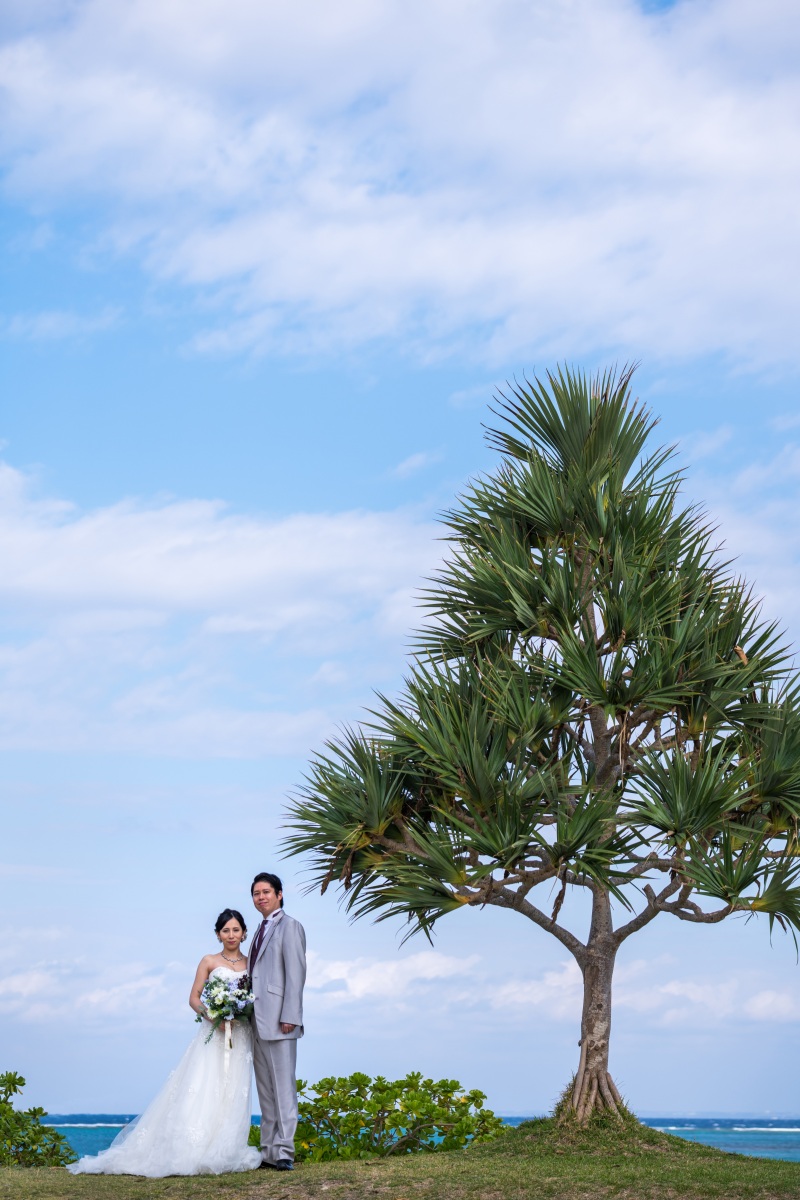 お客様の撮影レポート【おんなそんビーチフォトアルバムパッケージ】★結婚記念