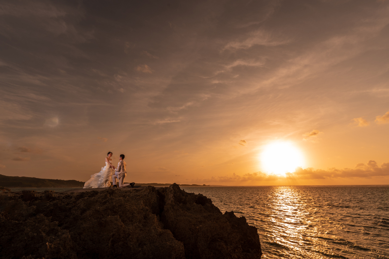「まるで結婚式のようなチャペルセレモニーフォト」★ムーンビーチ編★