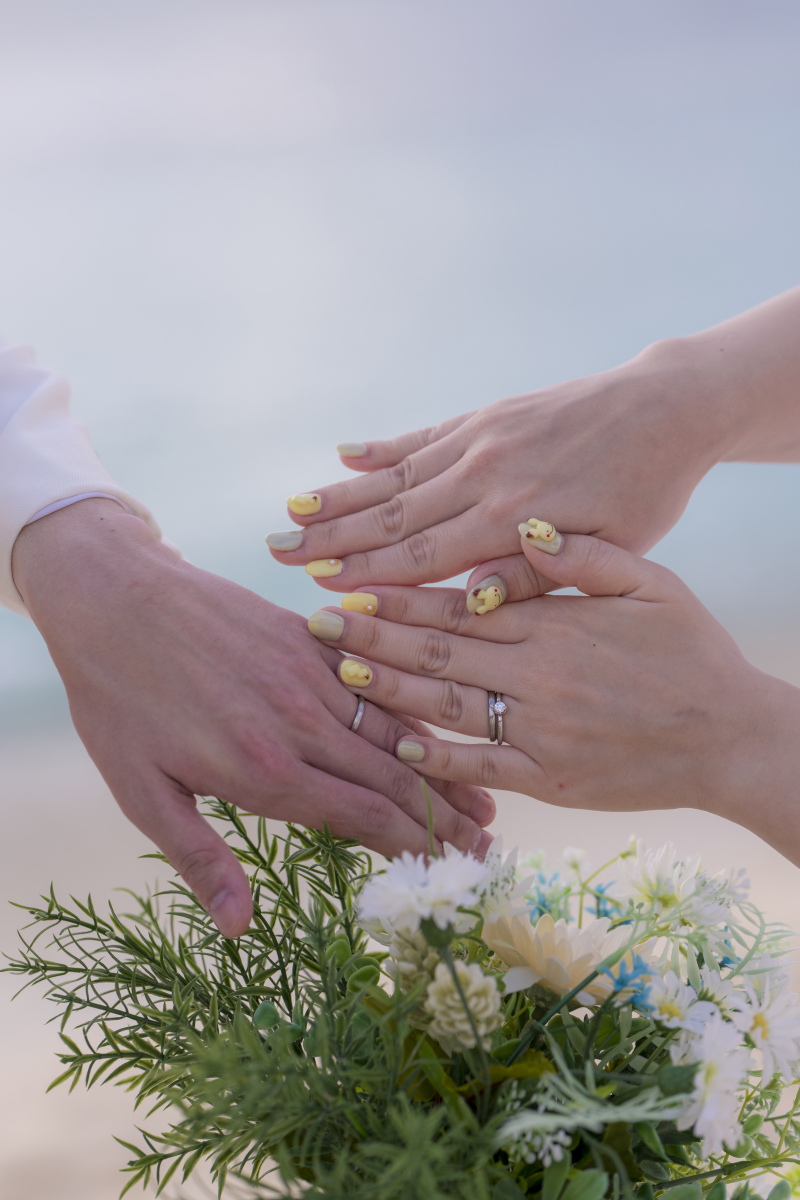 お客様の撮影レポート【ムーンビーチプレミアム アルバムパッケージ】★サンセット