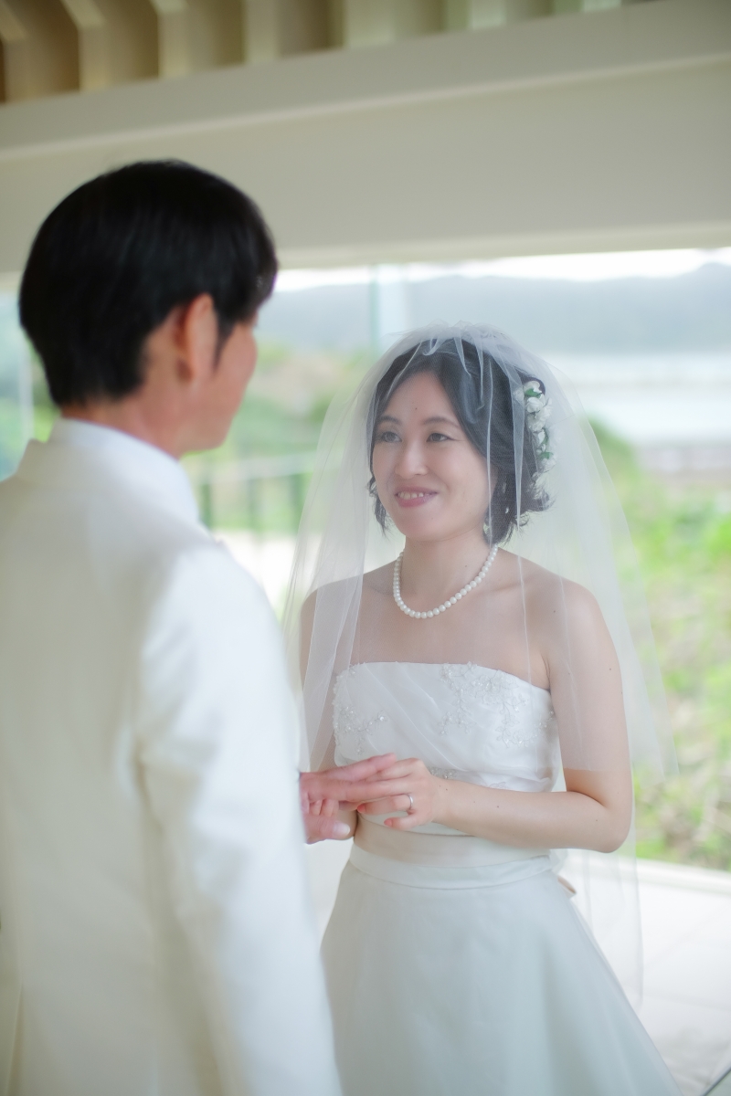 お客様の撮影レポート【ムーンビーチ&チャペルプレミアムフォトプラン】★結婚記念