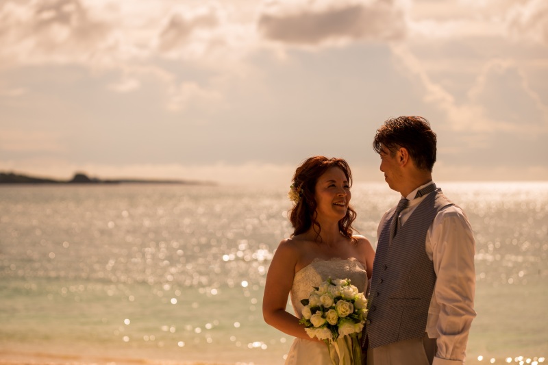 お客様の撮影レポート【ムーンビーチプレミアム アルバムパッケージ】★結婚記念
