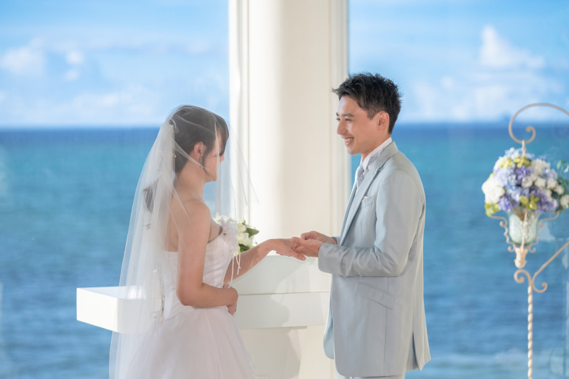 1月まで毎月3組限定88,000円！【リザンチャペル＆ビーチ★衣裳追加料金なし】