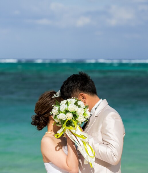 3月＆5/9～6/21撮影【結婚式のようなチャペル＆ビーチプラン99,880円】