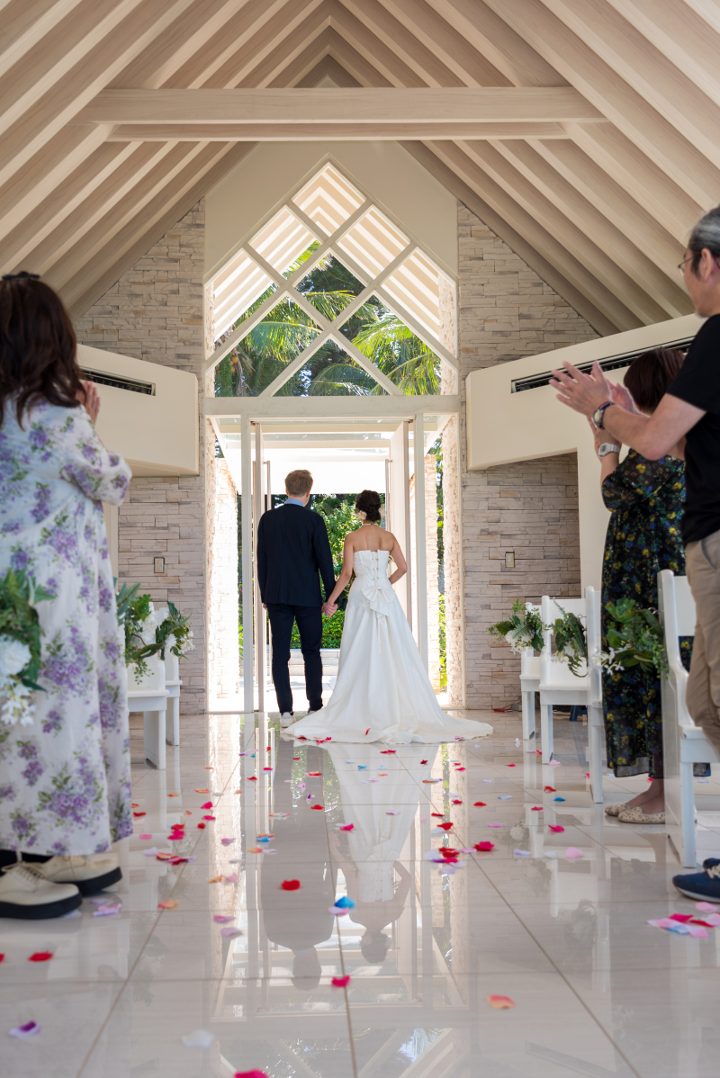 結婚式の代わりの記念に「チャペルセレモニーフォト」⑨
