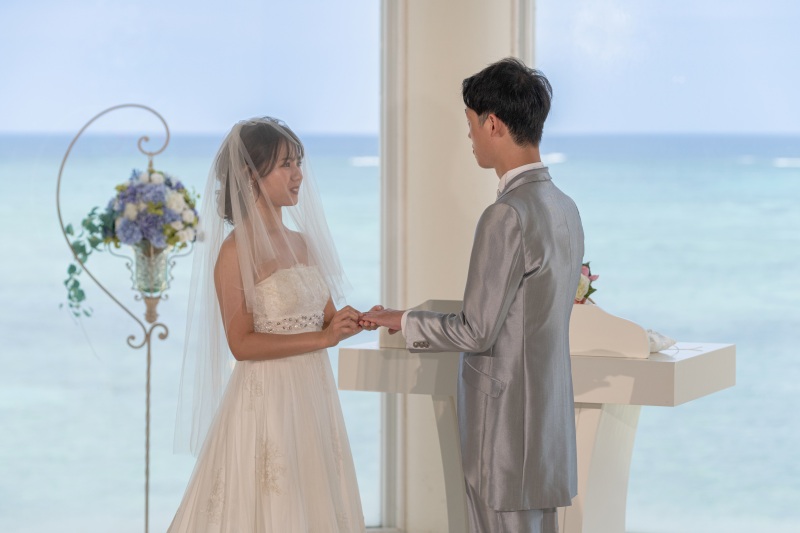 「まるで結婚式のようなチャペルセレモニーフォト」★リザンシーパーク編★