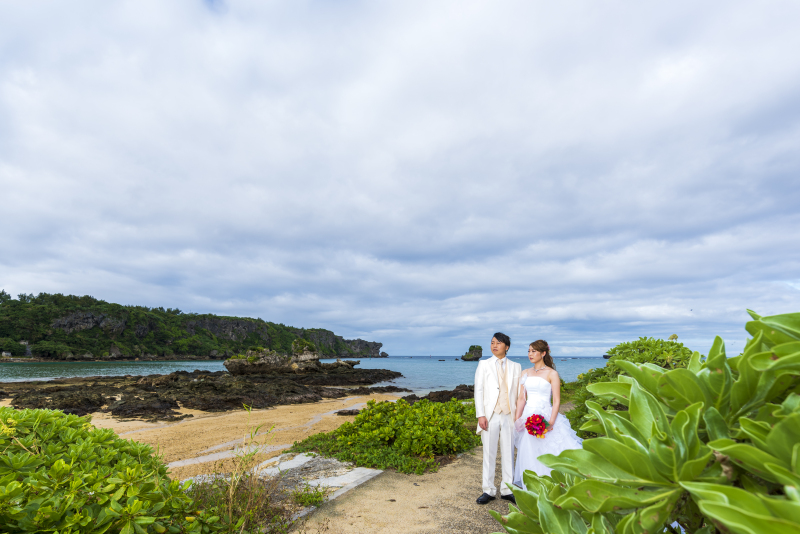お客様の撮影レポート【おんなそんビーチフォトアルバムパッケージ】