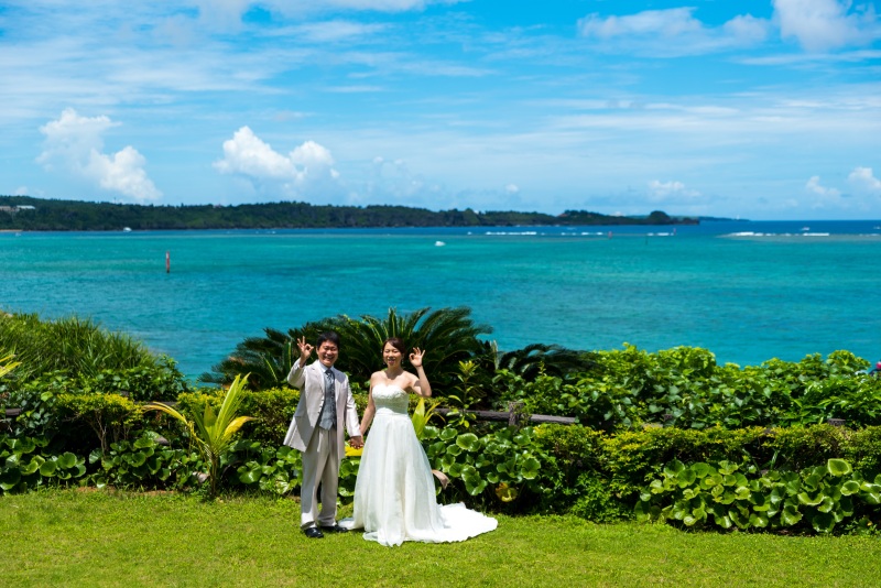 お客様の撮影レポート【ムーンビーチ＆チャペルプレミアムフォト】★結婚記念