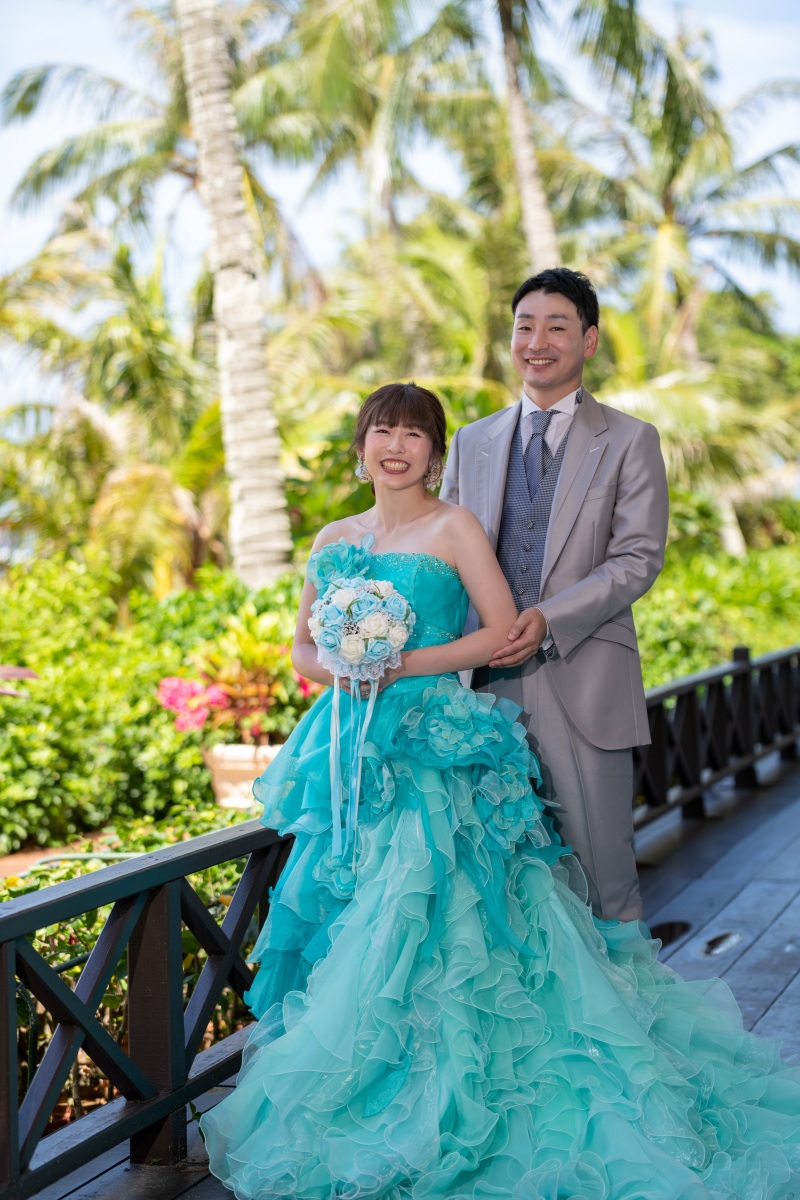 「まるで結婚式のようなチャペルセレモニーフォト」★ムーンビーチ編★