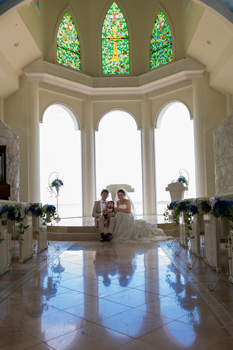 結婚式の代わりの記念に「チャペルセレモニーフォト」⑤