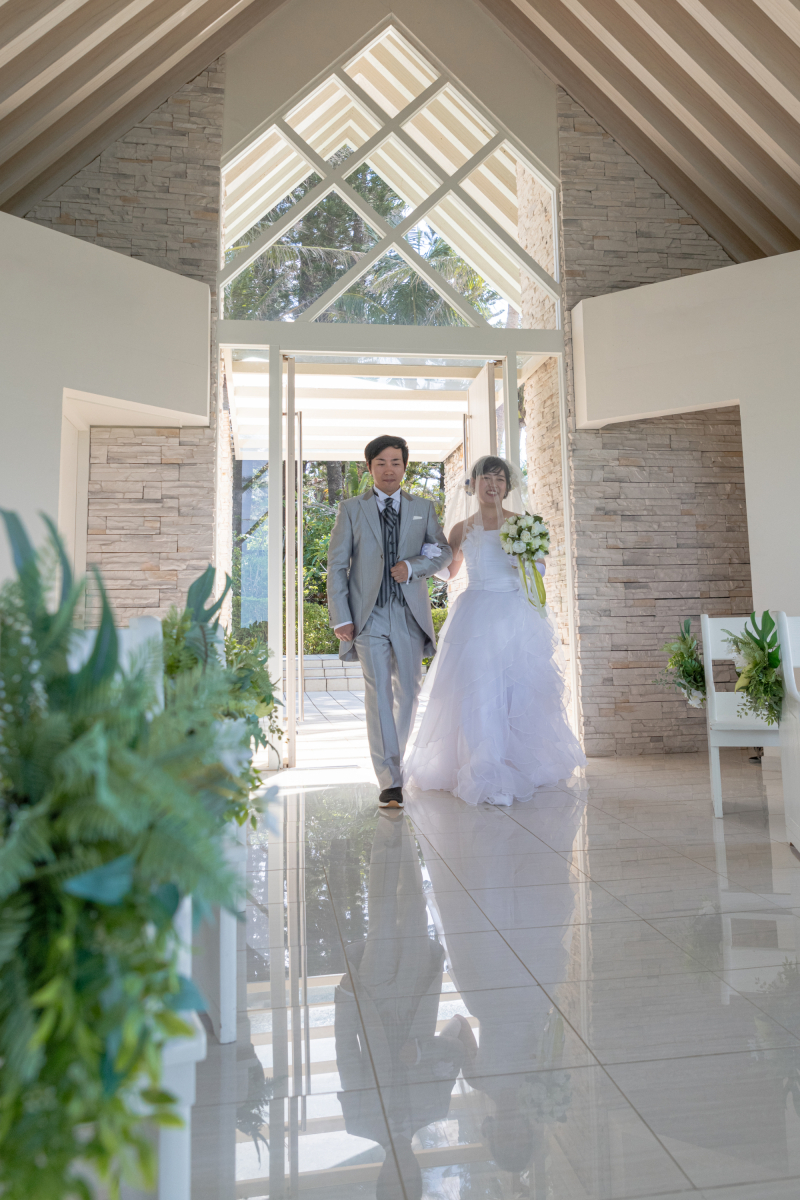 5/9～6/21撮影【結婚式のようなチャペル＆ビーチプラン99,880円】