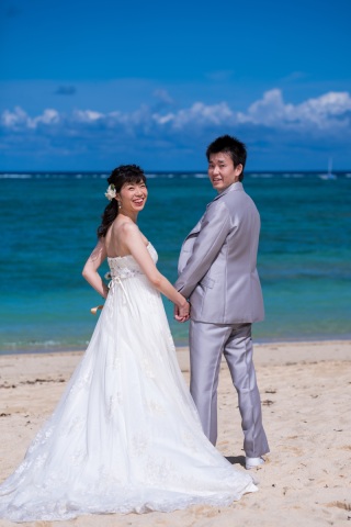 お客様の撮影レポート【おんなそんビーチフォトアルバムパッケージ】★結婚記念