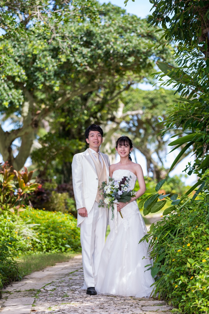 お客様の撮影レポート【ムーンビーチ＆チャペルプレミアムフォト】★結婚写真