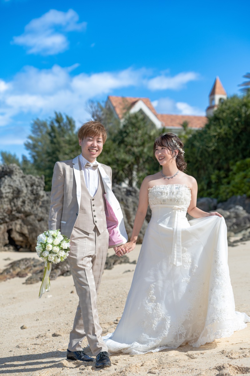 1月撮影まで対象【8万円ビーチフォトキャンペーン★12.5万円チャペル＆ビーチ】