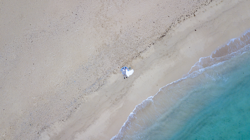 お客様の撮影レポート【おんなそんビーチフォトプラン】★ウォーターショット