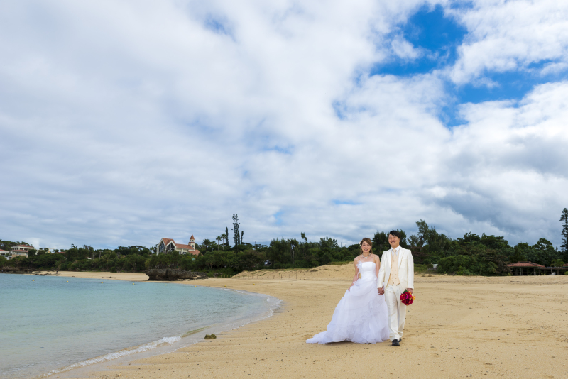 お客様の撮影レポート【おんなそんビーチフォトアルバムパッケージ】