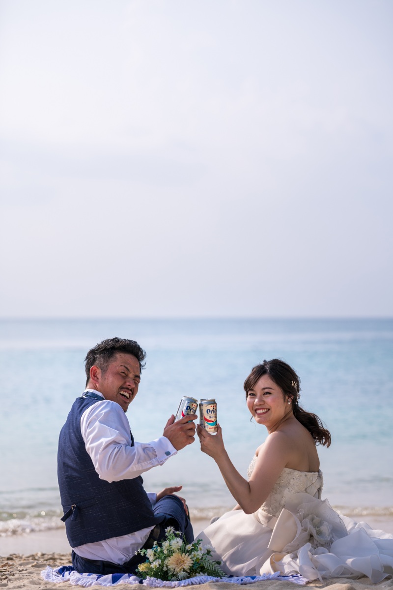 お客様の撮影レポート【ムーンビーチプレミアム アルバムパッケージ】★結婚記念