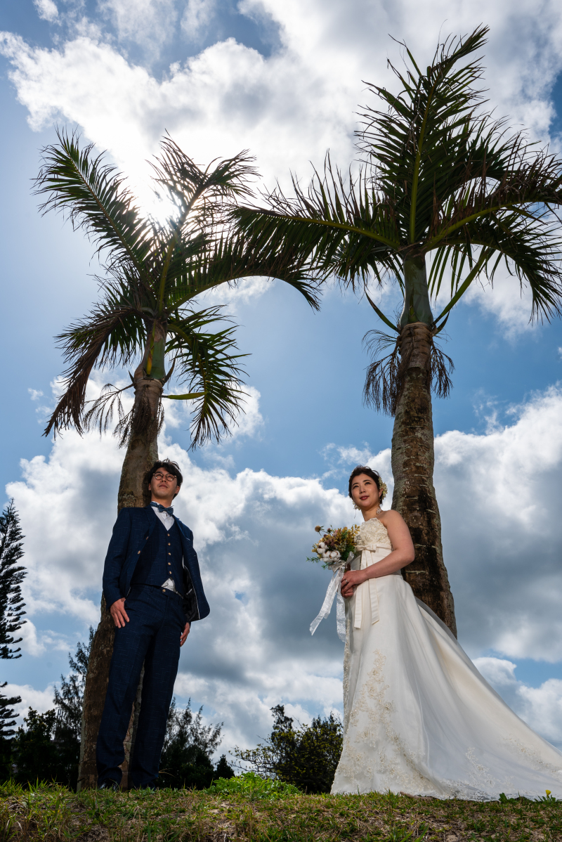 お客様の撮影レポート【おんなそんビーチフォトアルバムパッケージ】★結婚記念