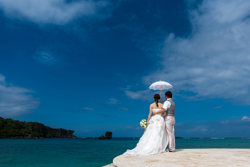 お客様の撮影レポート【おんなそんビーチフォトアルバムパッケージ】★結婚記念