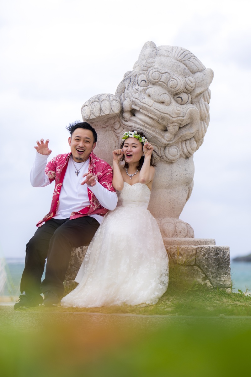 お客様の撮影レポート【おんなそんビーチフォトアルバムパッケージ】