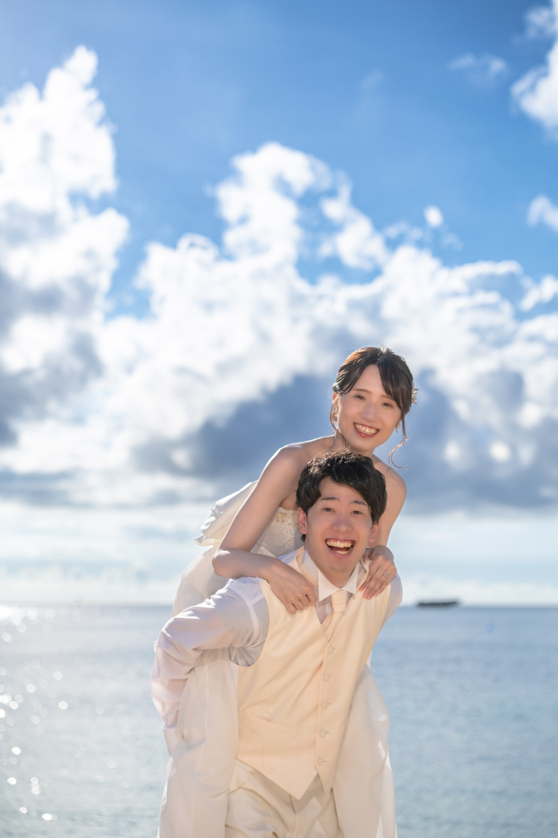 8月までスペシャル料金！【おんなそんビーチフォト55000円】★ドローン写真付