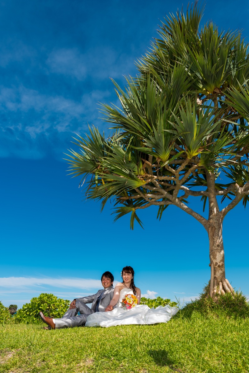 お客様の撮影レポート【おんなそんビーチフォトアルバムパッケージ】