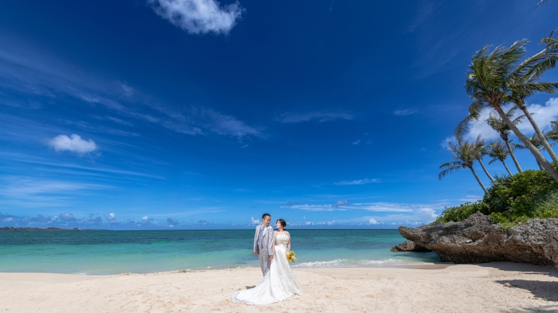 「まるで結婚式のようなチャペルセレモニーフォト」★ムーンビーチ編★