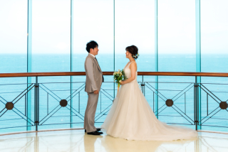 お客様の撮影レポート【リザンシーパーク＆チャペルプレミアムフォト】★雨模様