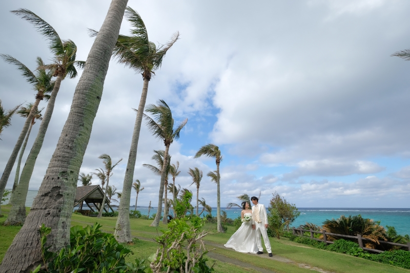 お客様の撮影レポート【ムーンビーチ&チャペルプレミアムフォトプラン】★結婚記念