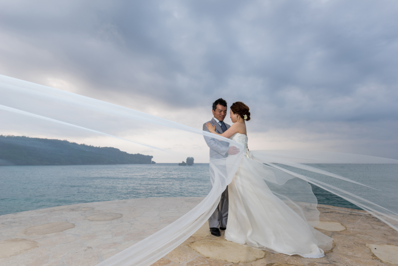 お客様の撮影レポート【おんなそんビーチフォト アルバムパッケージ】★ご結婚記念