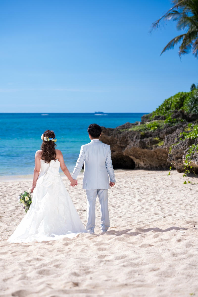 お客様の撮影レポート【ムーンビーチプレミアム アルバムパッケージ】★結婚記念