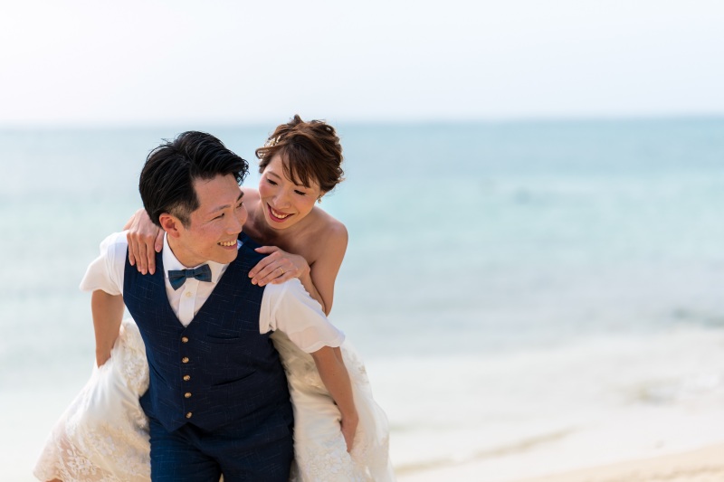 お客様の撮影レポート【ムーンビーチプレミアム アルバムパッケージ】★結婚記念