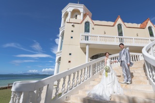 「まるで結婚式のようなチャペルセレモニーフォト」★リザンシーパーク編