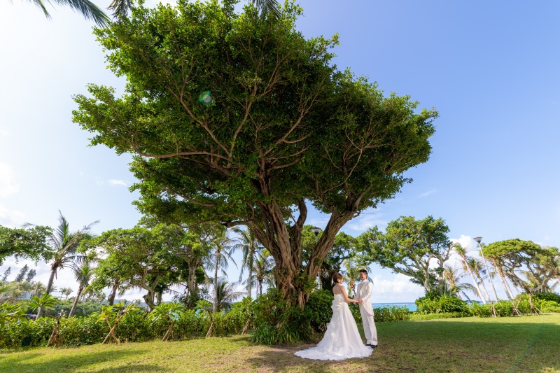 お客様の撮影レポート【ムーンビーチプレミアム アルバムパッケージ】