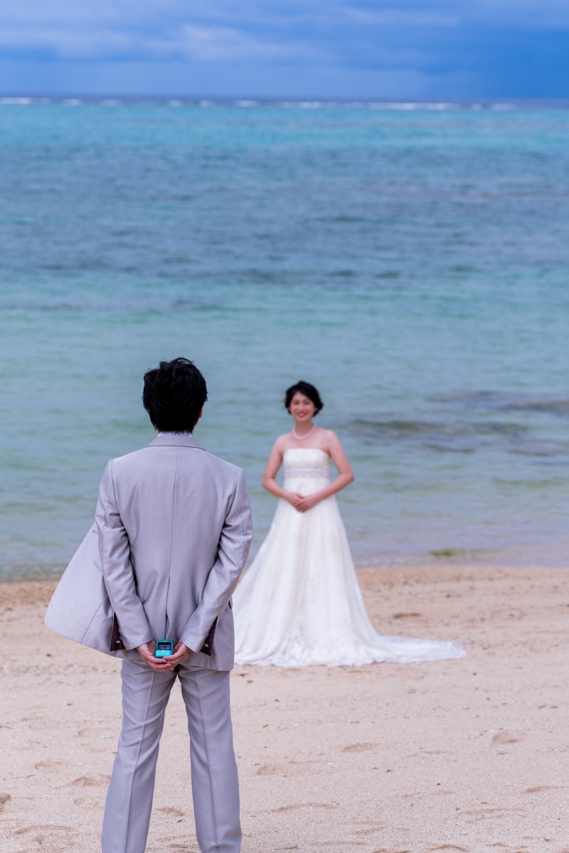 お客様の撮影レポート【おんなそんビーチフォトアルバムパッケージ】★結婚記念