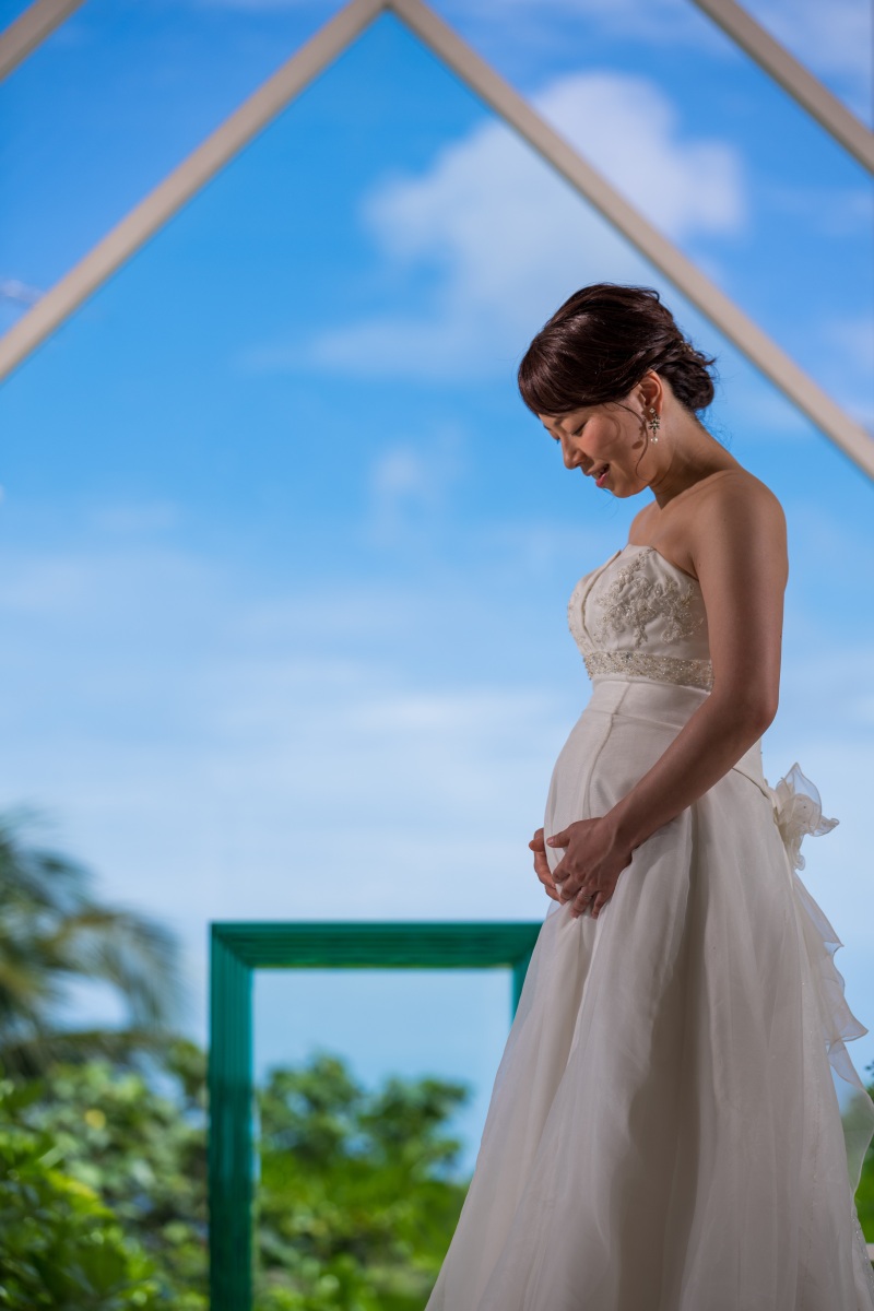 お客様の撮影レポート【ムーンビーチ＆チャペルプレミアムフォト】★結婚記念