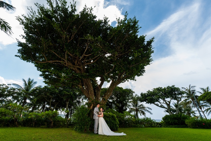 お客様の撮影レポート【ムーンビーチ＆チャペルプレミアムフォト】★結婚記念