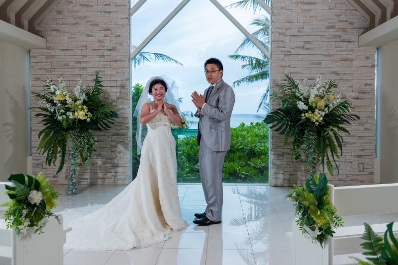 結婚式の代わりの記念に「チャペルセレモニーフォト」⑧