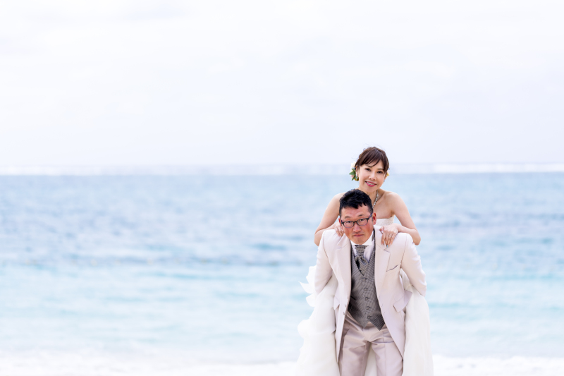 お客様の撮影レポート【ムーンビーチプレミアム アルバムパッケージ】★結婚記念