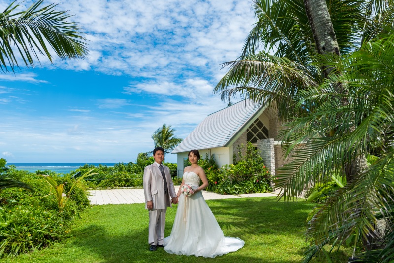 お客様の撮影レポート【ムーンビーチ＆チャペルプレミアムフォト】★結婚記念
