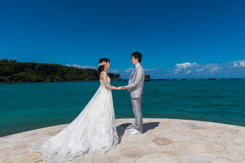 お客様の撮影レポート【おんなそんビーチフォトアルバムパッケージ】★結婚記念