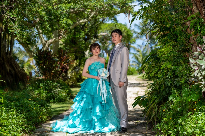 「チャペルセレモニーフォト」を結婚式の代わりに★ムーンビーチ編