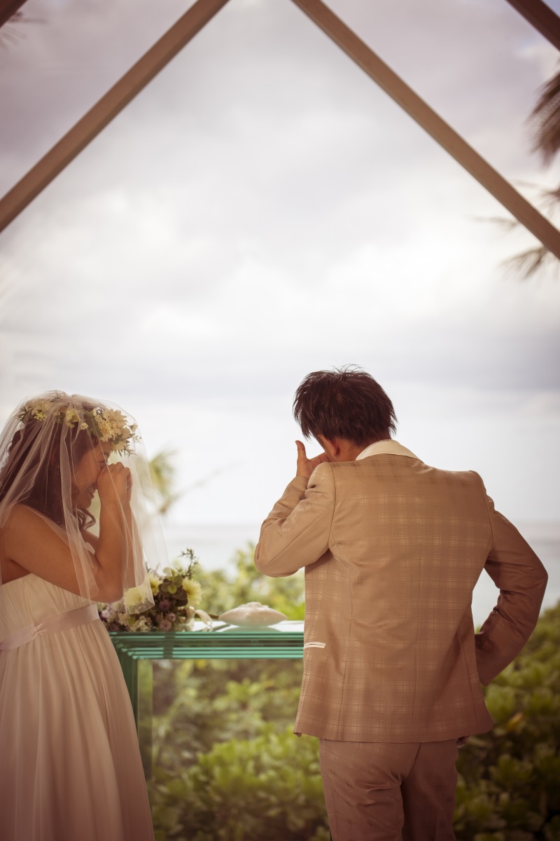 「まるで結婚式のようなチャペルセレモニーフォト」★ムーンビーチ編★