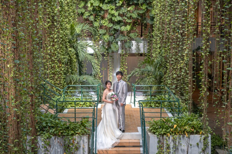 「まるで結婚式のようなチャペルセレモニーフォト」★ムーンビーチ編★