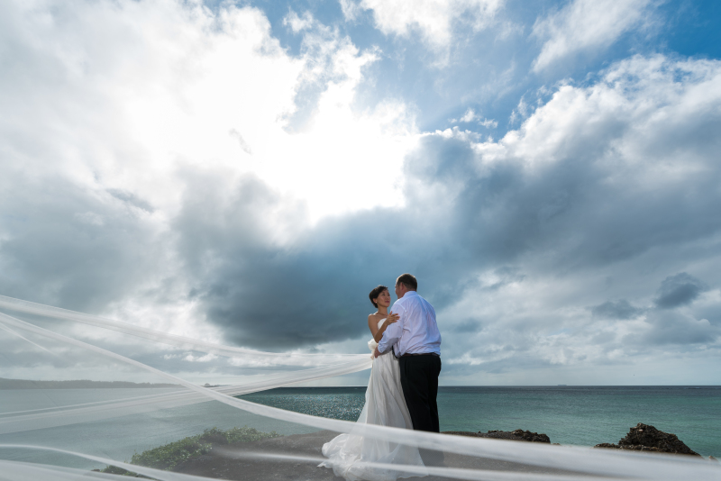 お客様の撮影レポート【ムーンビーチプレミアムアルバムパッケージ】★結婚記念