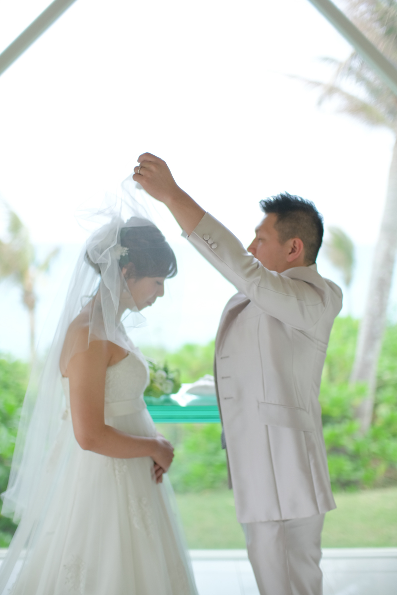お客様の撮影レポート【ムーンビーチ&チャペル プレミアムフォトプラン】結婚記念