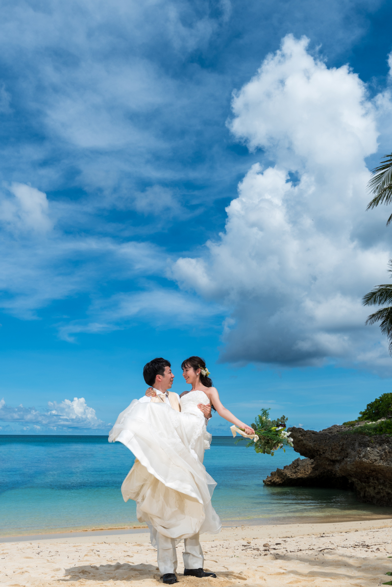 お客様の撮影レポート【ムーンビーチ＆チャペルプレミアムフォト】★結婚写真