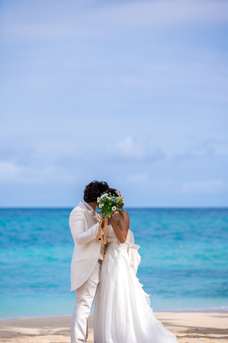 お客様の撮影レポート【ムーンビーチプレミアム アルバムパッケージ】★結婚記念