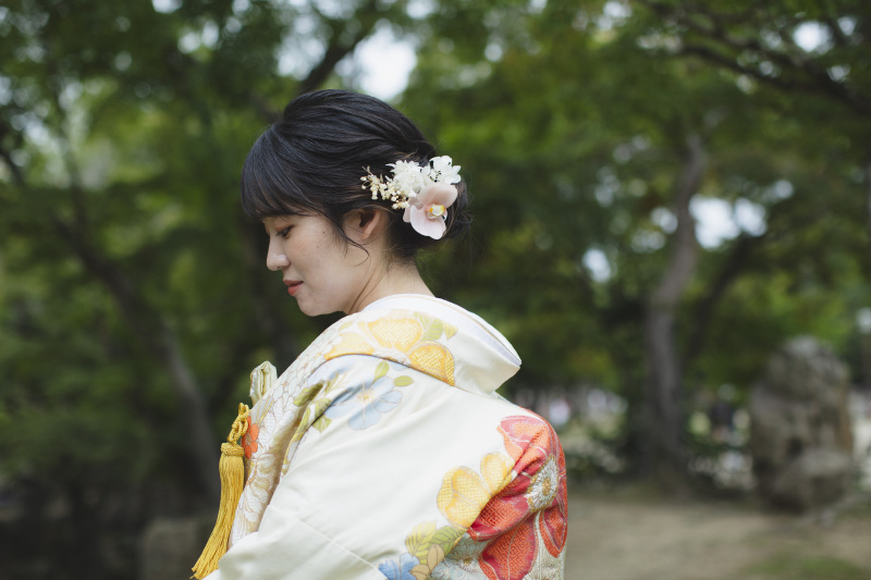 和装→洋装チェンジ