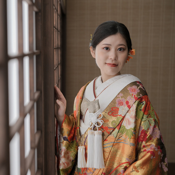 和装シニヨンスタイル!